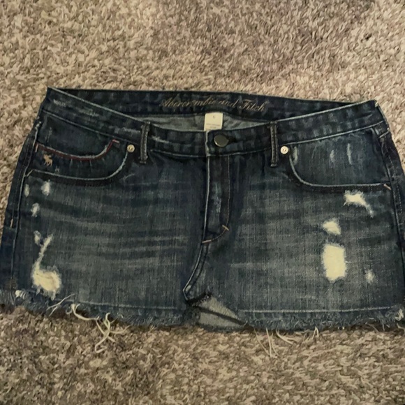 Abercrombie jean mini skirt - Picture 1 of 2